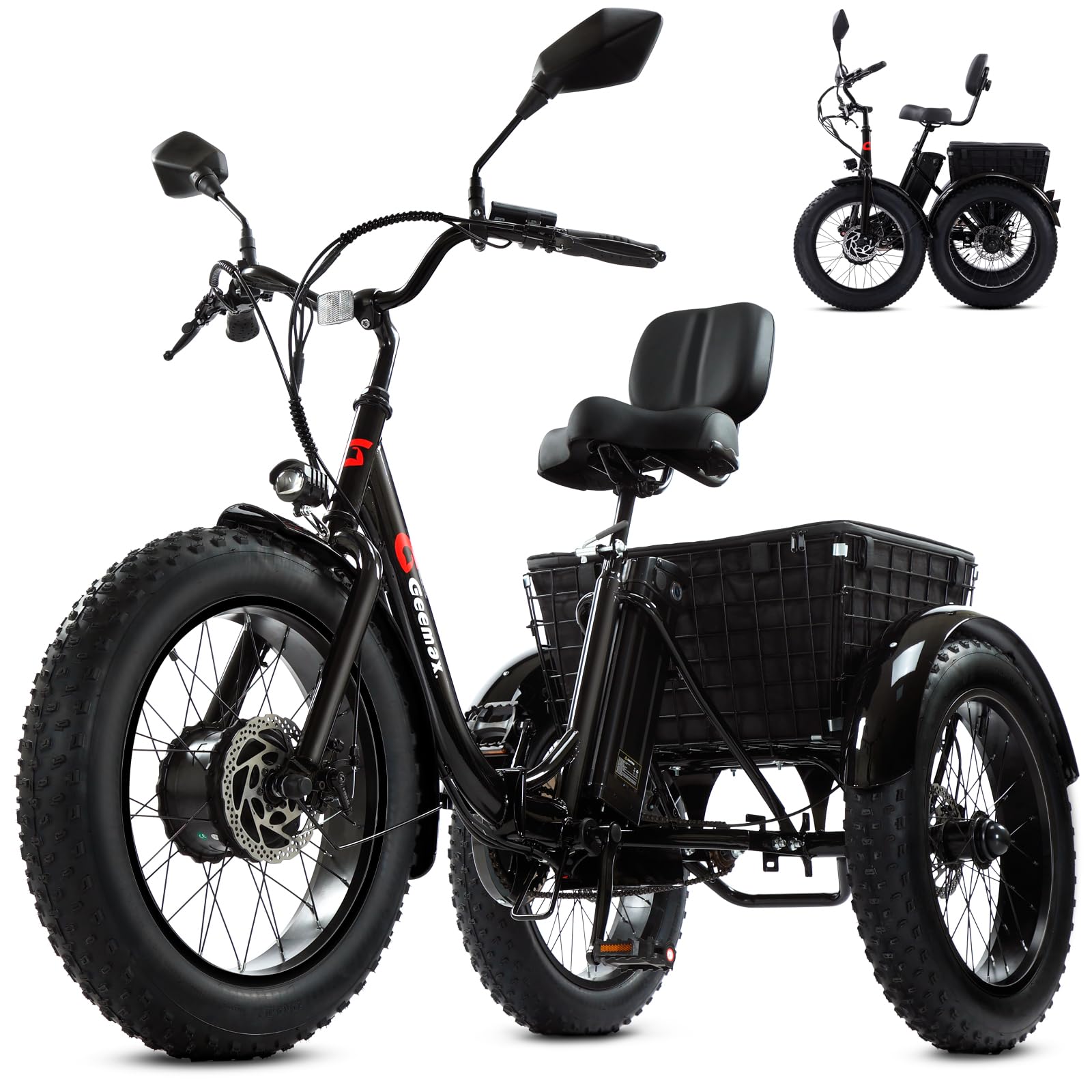 Amazon.com: Geemax Electric Tricycle for Adults, 20